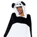 Adult Panda Jumpsuit Costume at Spirit Halloween