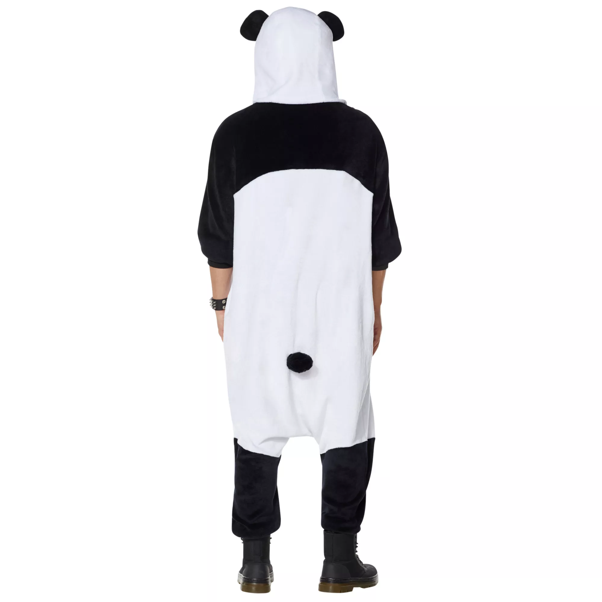 Adult Panda Jumpsuit Costume at Spirit Halloween