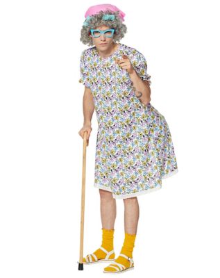 Adult Men’s Grandma Costume - Spencer's