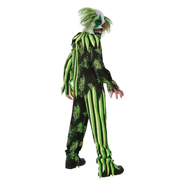 Kids Glow in the Dark Chaos Clown Costume