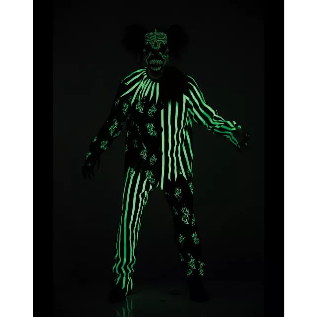 Kids Glow in the Dark Chaos Clown Costume