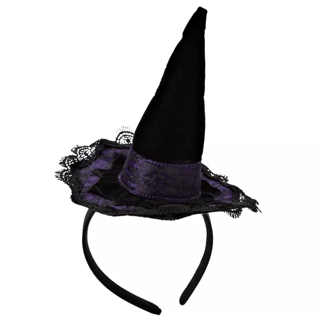 Witch Hat - Black sale and Purple Witch Hat - Wiccan or Halloween Witch,-DSD