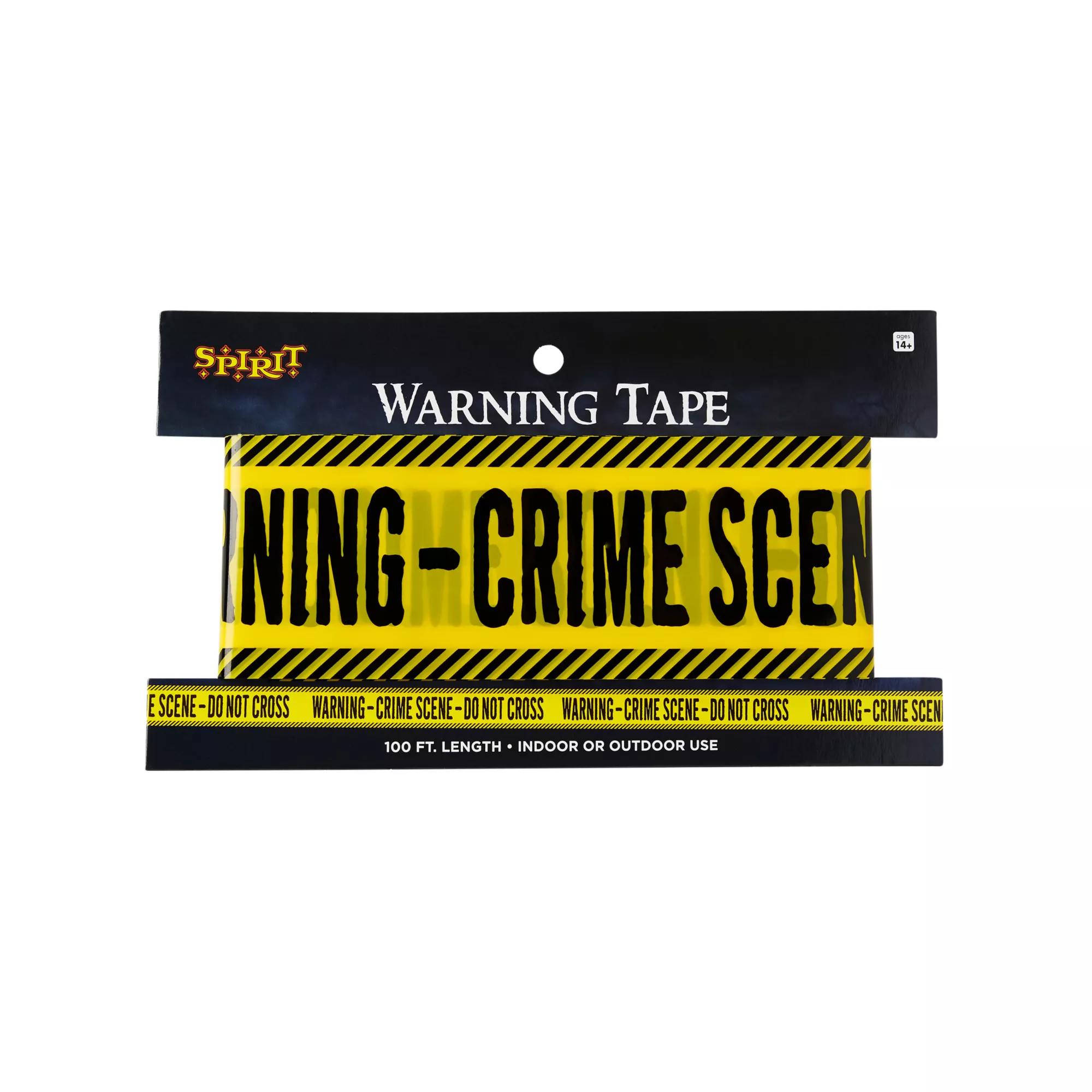 Warning Tape at Spirit Halloween