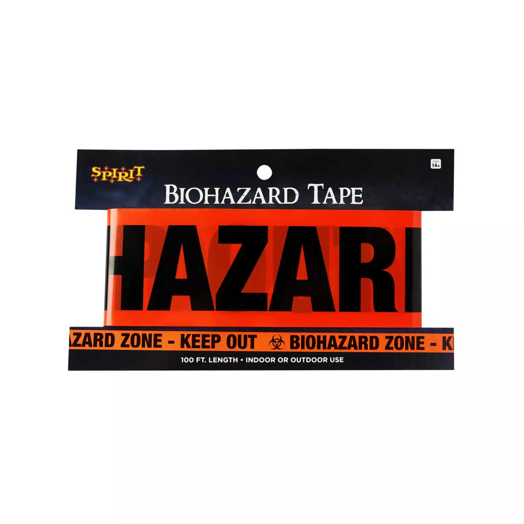 Biohazard Tape at Spirit Halloween