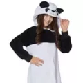 Kids Panda One-Piece Costume at Spencer's