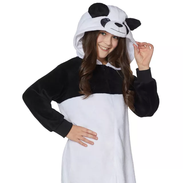 Kids Panda One-Piece Costume at Spencer's