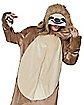 Adult Faux Fur Sloth Union Suit