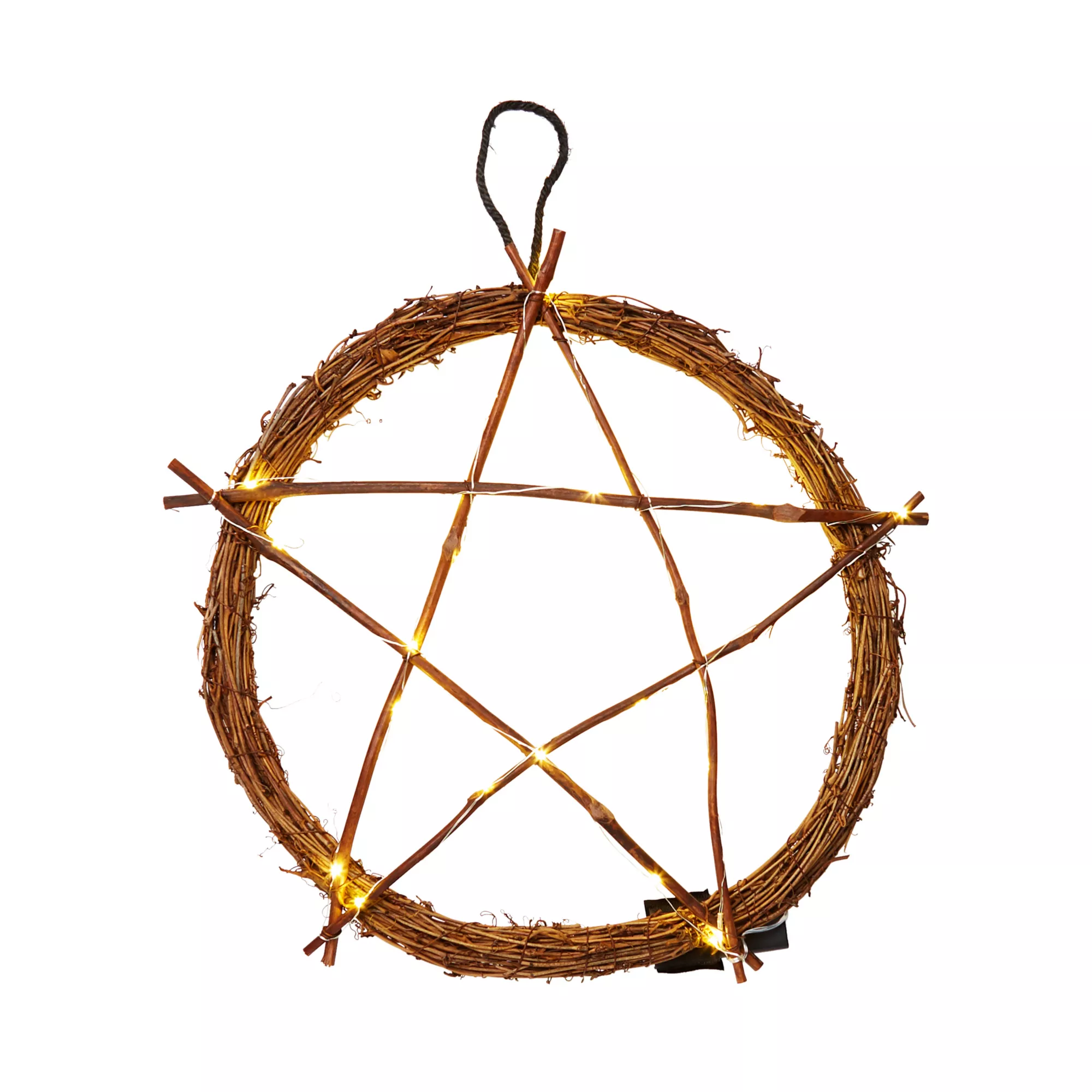 Light-Up Pentagram Wreath at Spirit Halloween