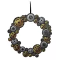 Steampunk Wreath - Borrowed Art at Spencer's