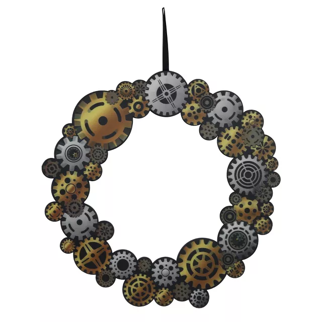 Steampunk Wreath - Borrowed Art at Spencer's