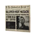 Michael Myers Haddonfield Herald Sign - Halloween at Spencer's