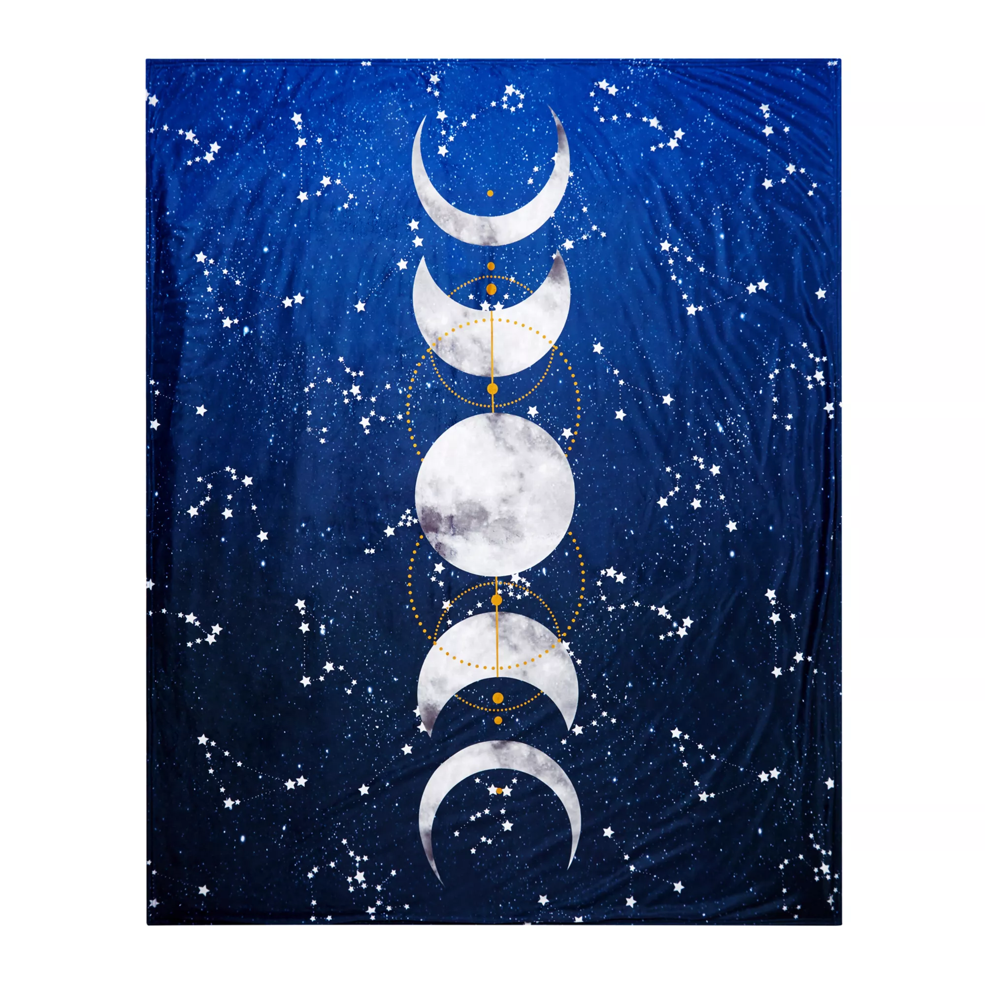 Tarot Moonphase Fleece Blanket at Spencer's