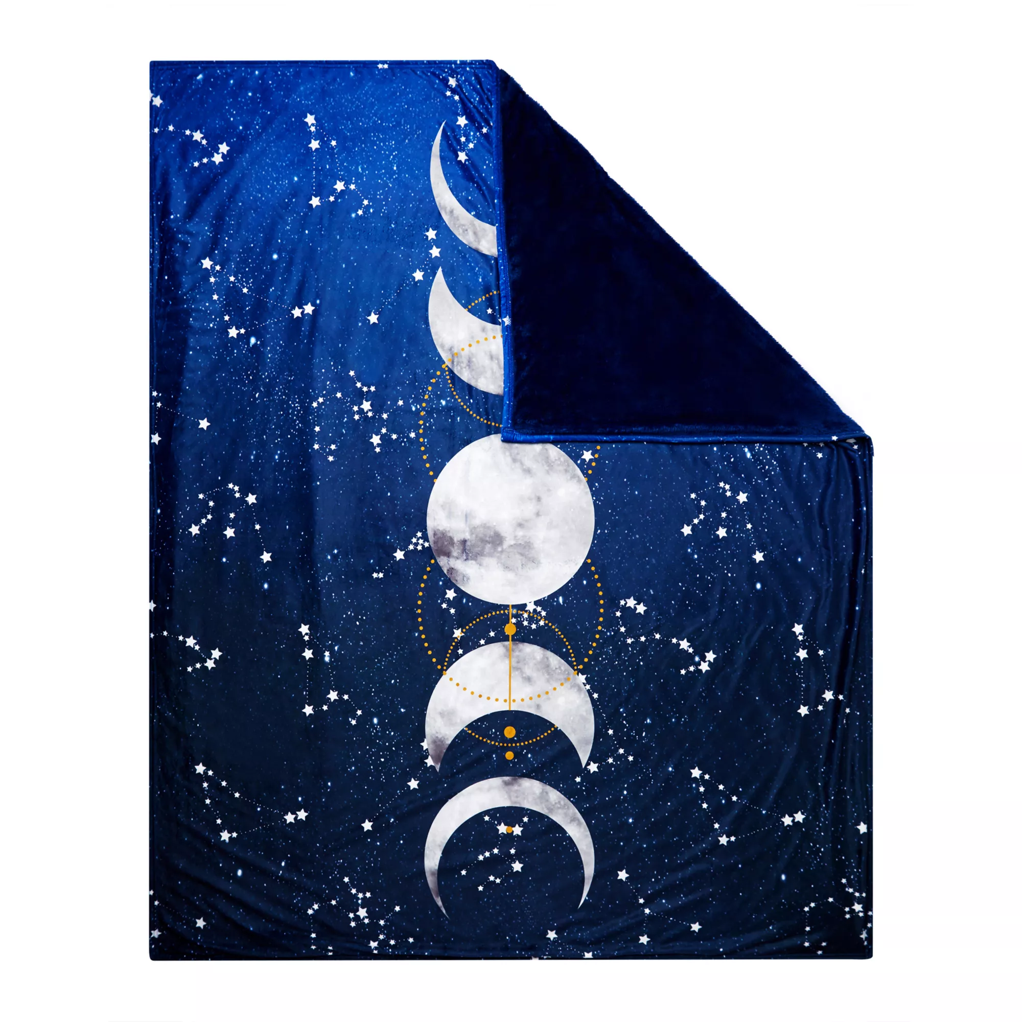 Tarot Moonphase Fleece Blanket at Spencer's