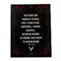 Edgar Allen Poe Poem Sign at Spirit Halloween