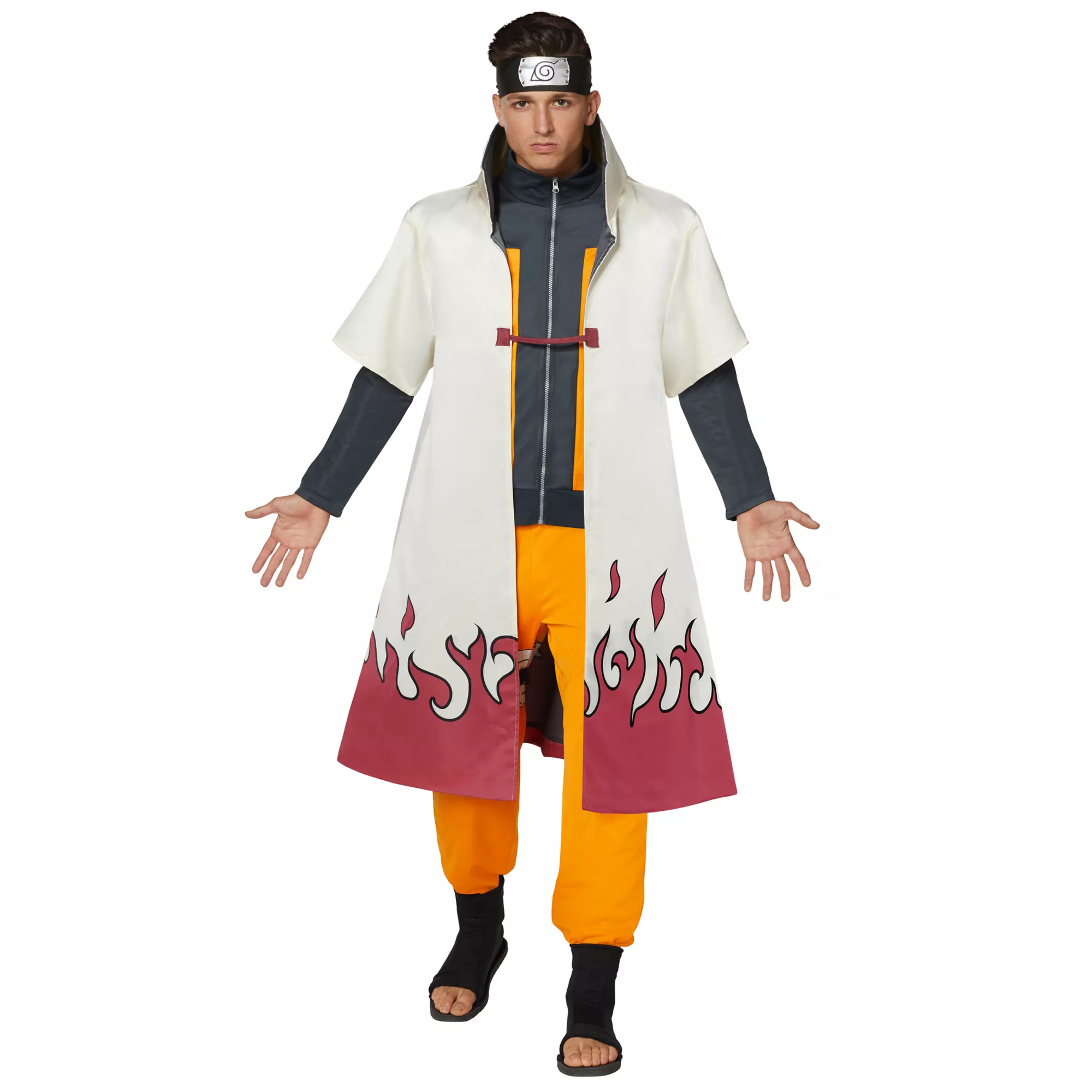 Adult Male Naruto Hokage Robe - Naruto Shippuden at Spencer's