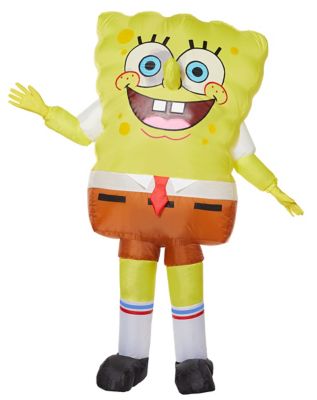 Kids SpongeBob SquarePants Inflatable Costume - Nickelodeon - Spencer's
