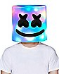 Light-Up LED Marshmello Full Mask