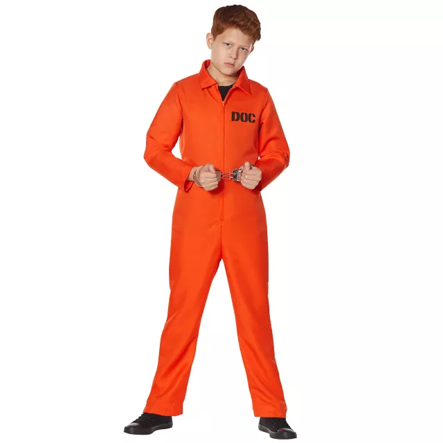 Kids Escaped Convict Costume at Spirit Halloween