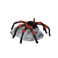 21 Inch LED Red and Black Jumping Spider Animatronic at Spirit Halloween