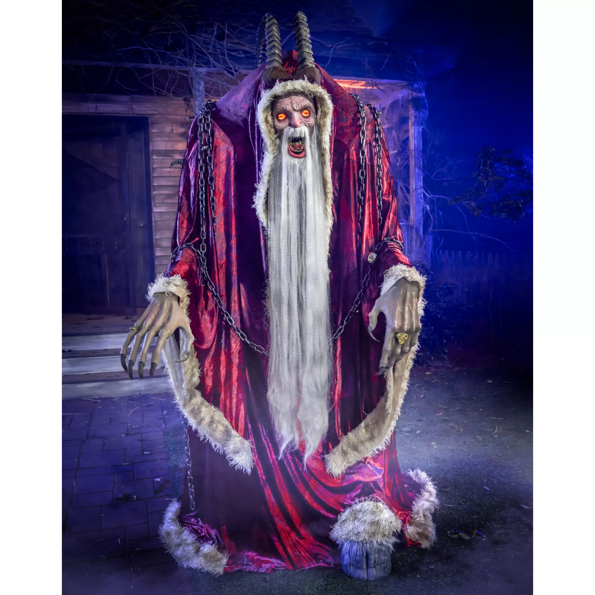 7 Ft 3 In Krampus Animatronic at Spirit Halloween