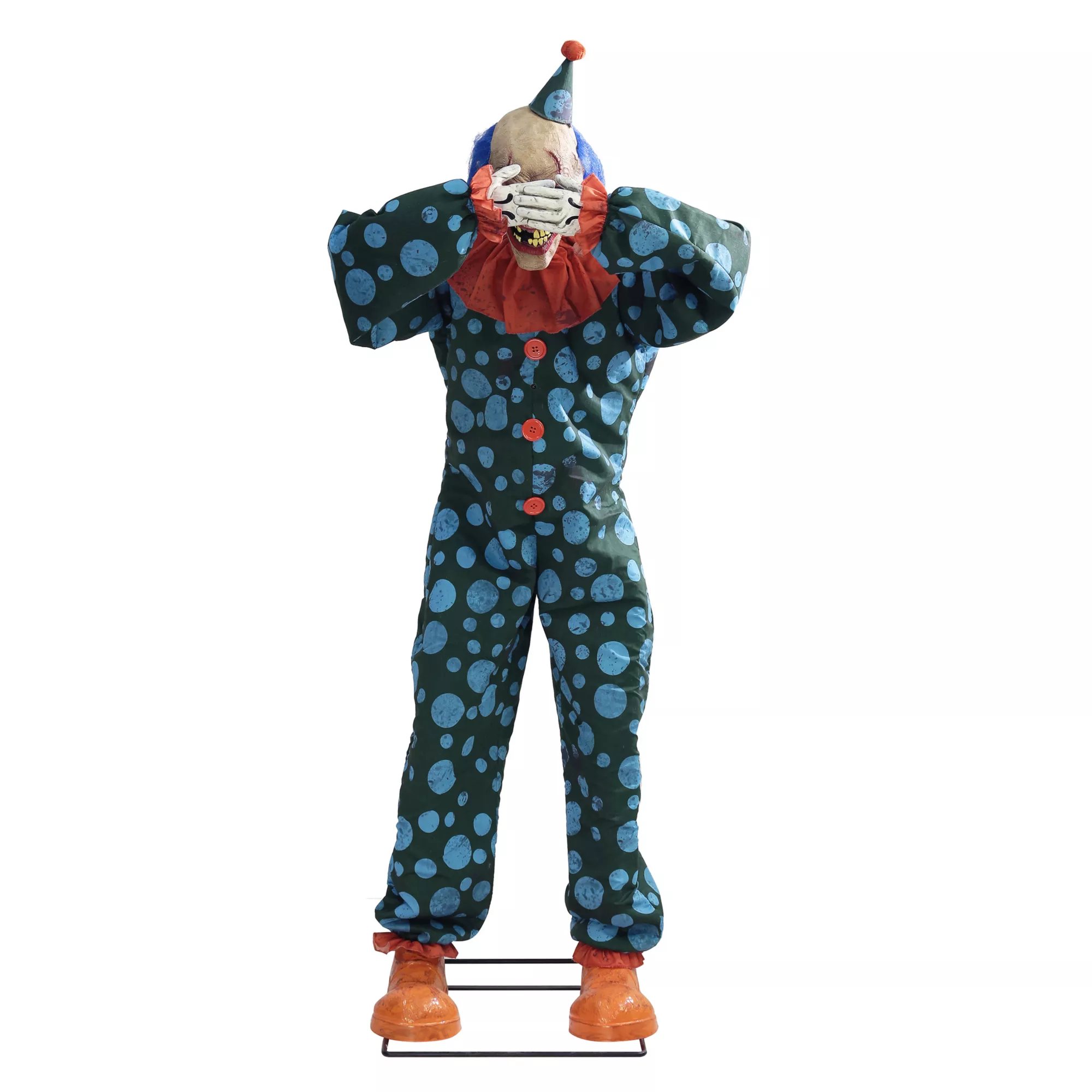 6 Ft Peek-A-Boo Clown Animatronic - Decorations at Spirit Halloween