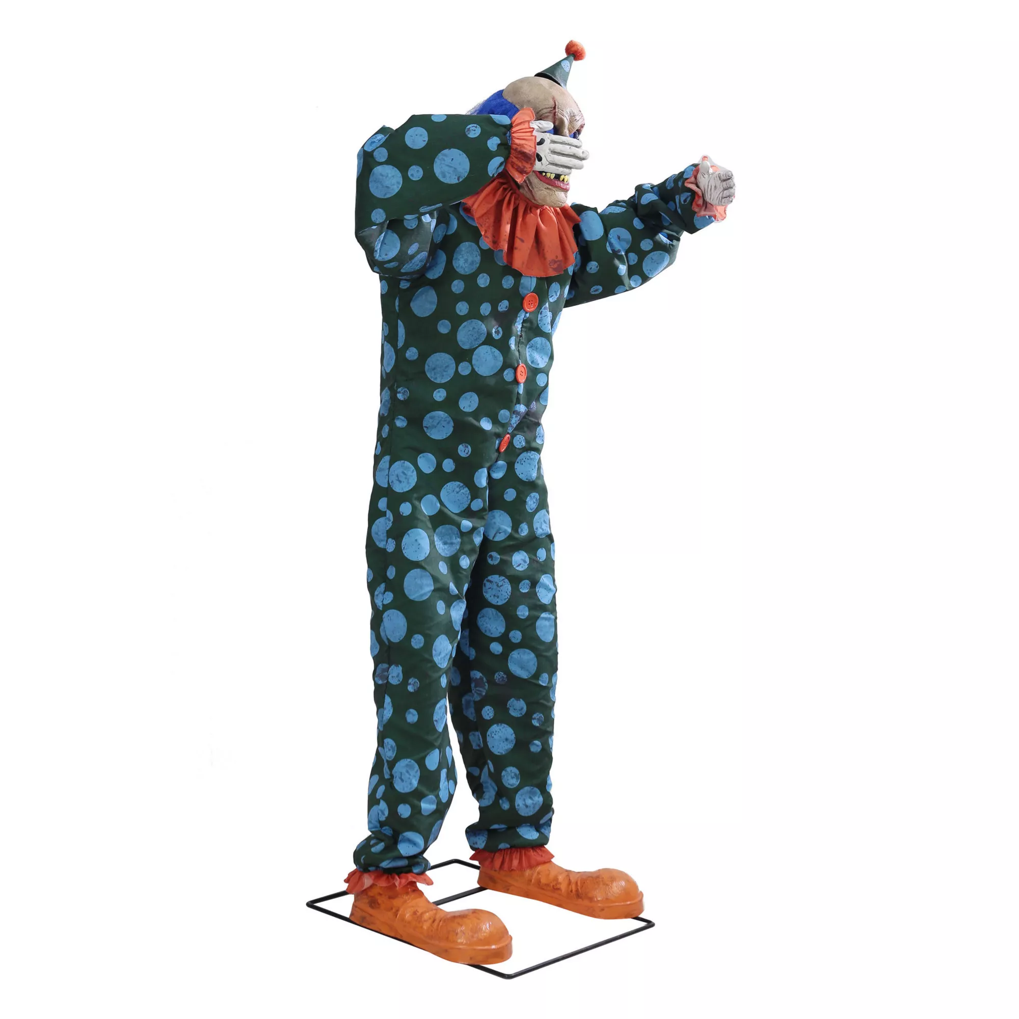 6 Ft Peek-A-Boo Clown Animatronic - Decorations at Spirit Halloween