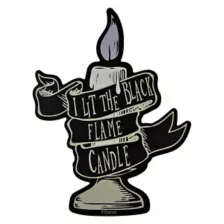 Black Flame Candle Magnet - Hocus Pocus at Spirit Halloween