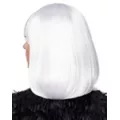 Side Bang White Pageboy Wig at Spirit Halloween