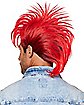Red and Black Punk Rock Wig