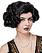 '20s Black Flapper Wig