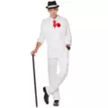 Adult White '20s Mobster Suit at Spencer's