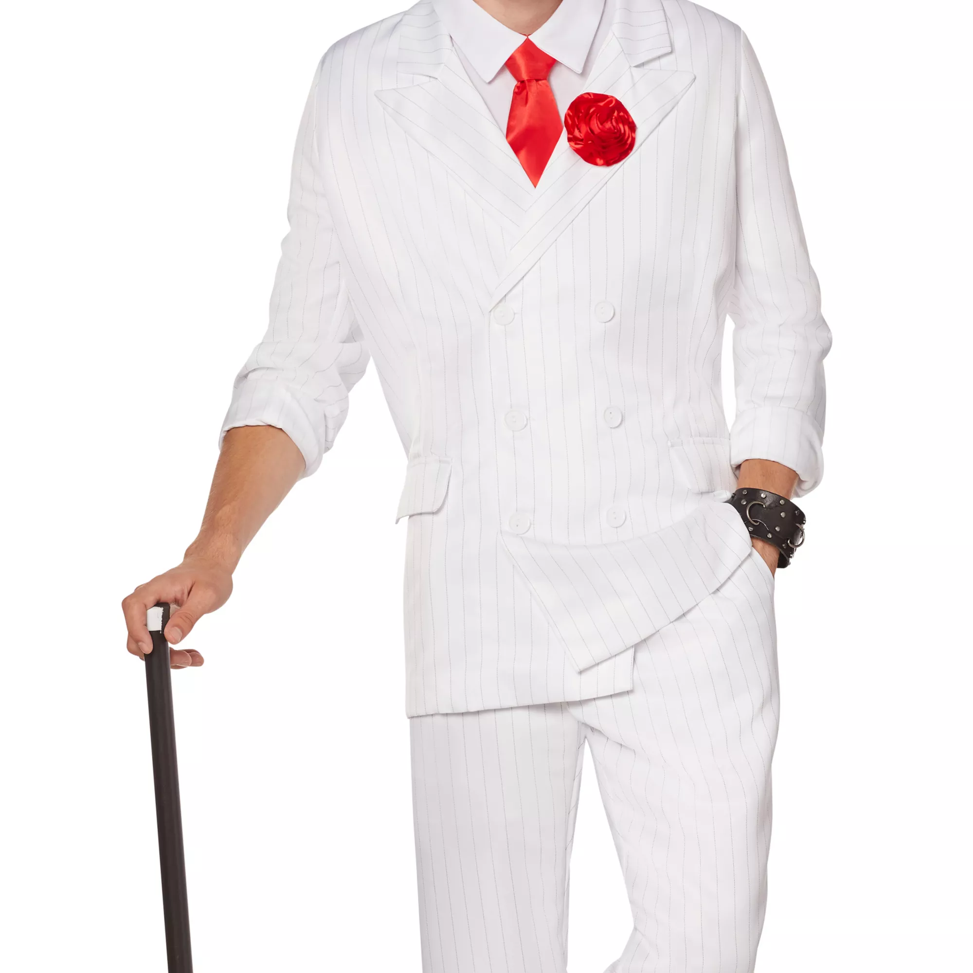 Adult White '20s Mobster Suit at Spencer's