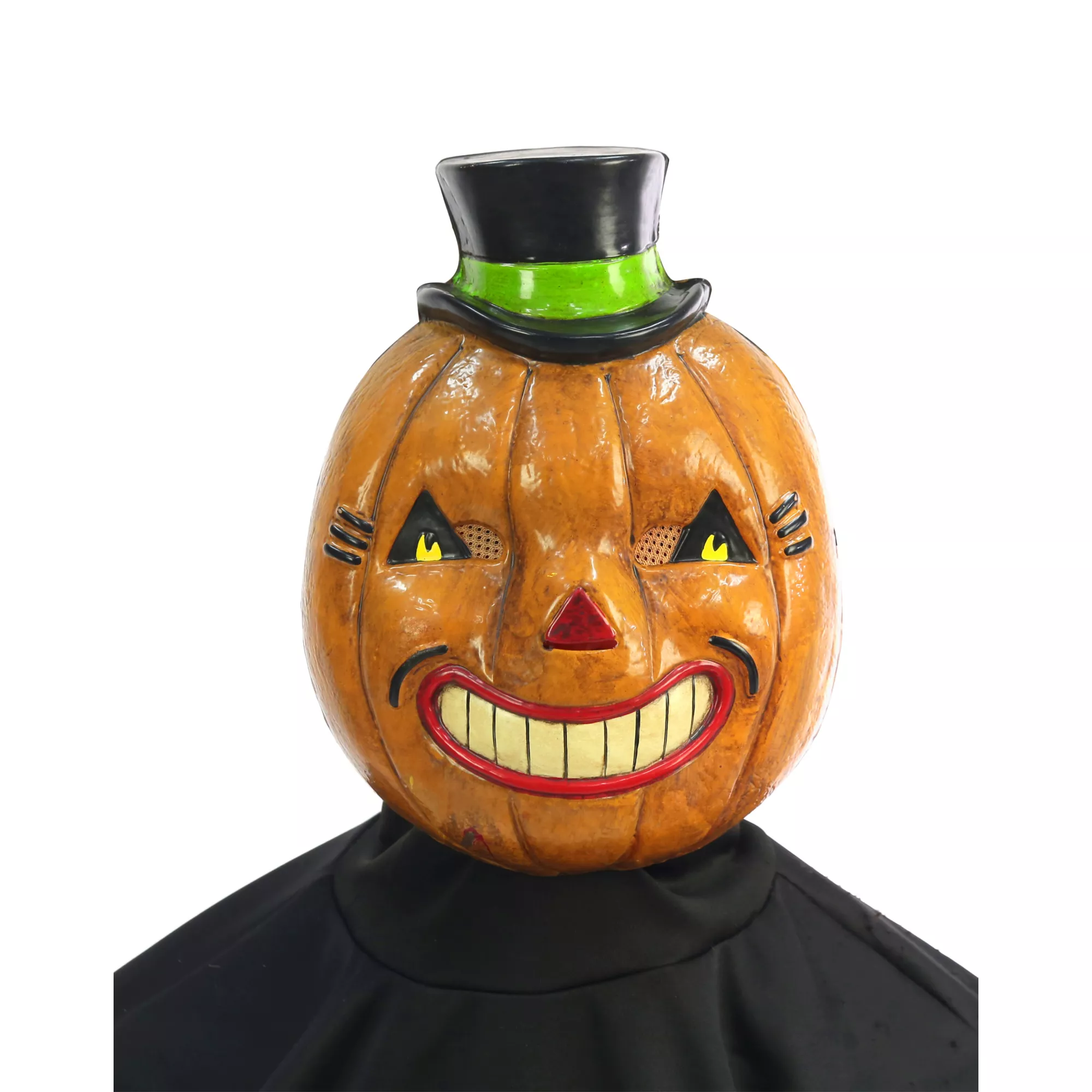 Vintage Pumpkin Half Mask at Spencer's