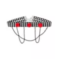 Scary Clown Pom Choker Necklace at Spirit Halloween
