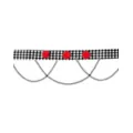 Scary Clown Pom Choker Necklace at Spirit Halloween