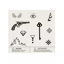 Mini Temporary Tattoos - 20 Pack at Spirit Halloween