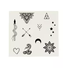 Mini Temporary Tattoos - 20 Pack at Spirit Halloween