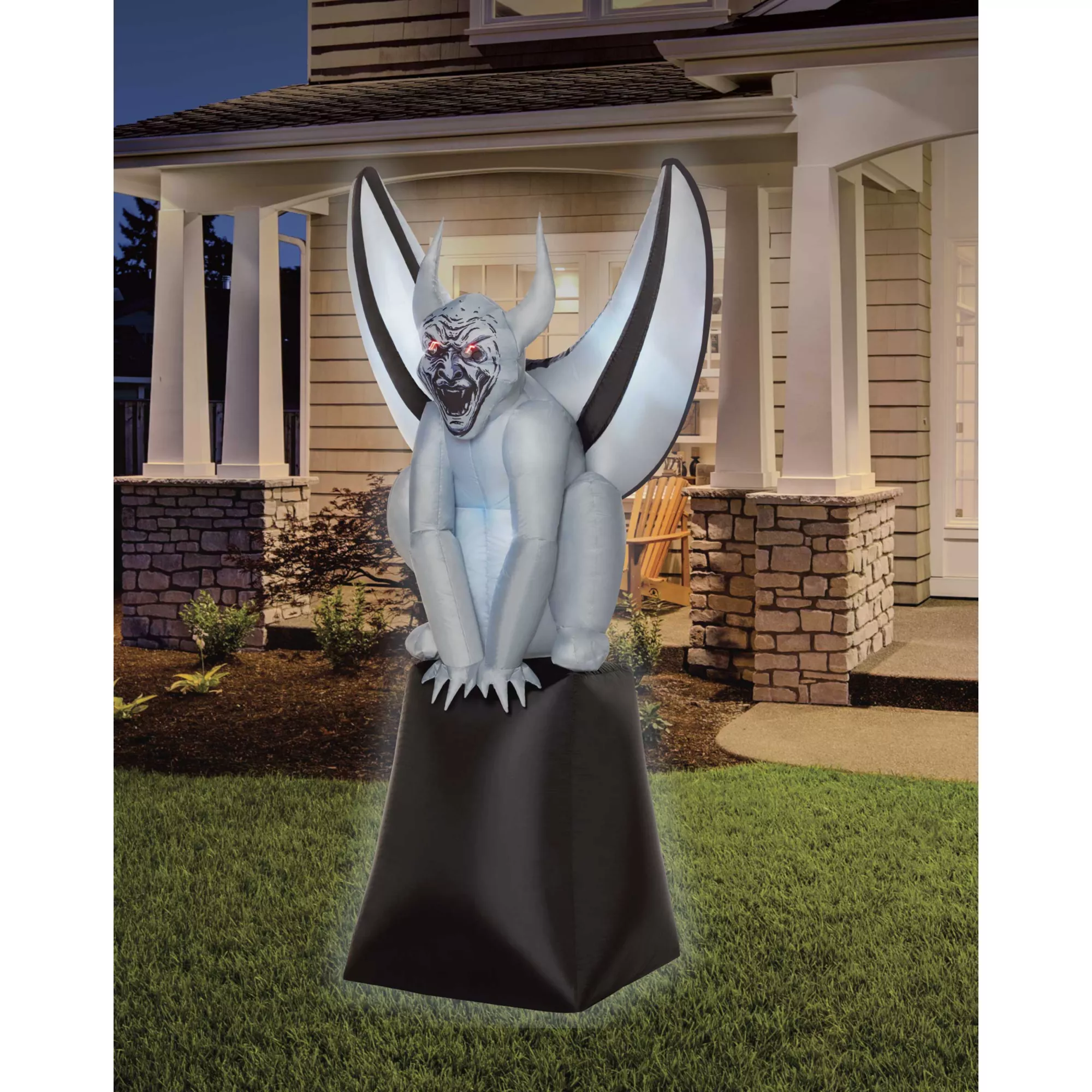 5 Ft Light-Up Gargoyle Inflatable Decoration at Spirit Halloween