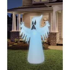 4 Ft Light-Up Ghost Inflatable Decoration at Spirit Halloween