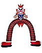 12 Ft LED Scary Clown Archway Inflatable - Decorations