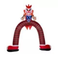 12 Ft LED Scary Clown Archway Inflatable Decoration at Spirit Halloween