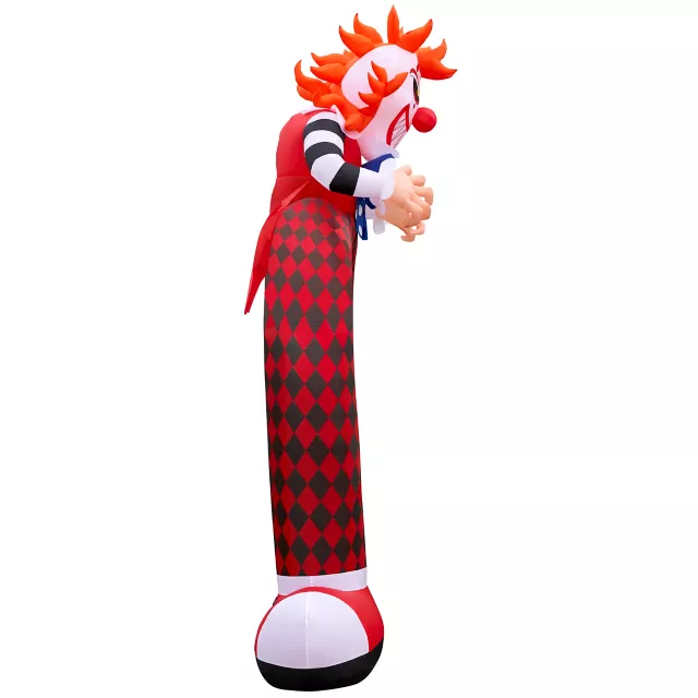 12 Ft LED Scary Clown Archway Inflatable Decoration at Spirit Halloween