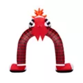 12 Ft LED Scary Clown Archway Inflatable Decoration at Spirit Halloween