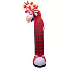 12 Ft LED Scary Clown Archway Inflatable Decoration at Spirit Halloween