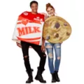 Adult Milk and Cookies Couples Costume at Spencer's