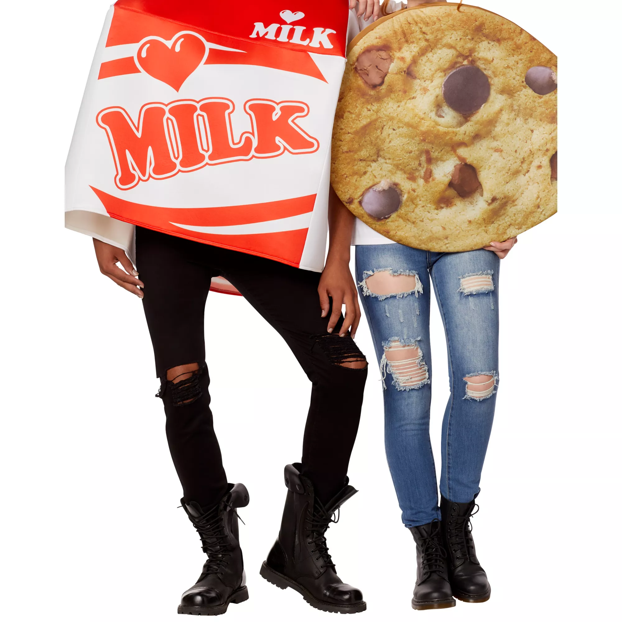 Adult Milk and Cookies Couples Costume at Spencer's