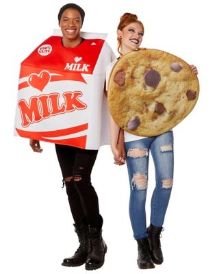Adult Milk and Cookies Couples Costume