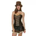 Applique Steampunk Corset at Spirit Halloween