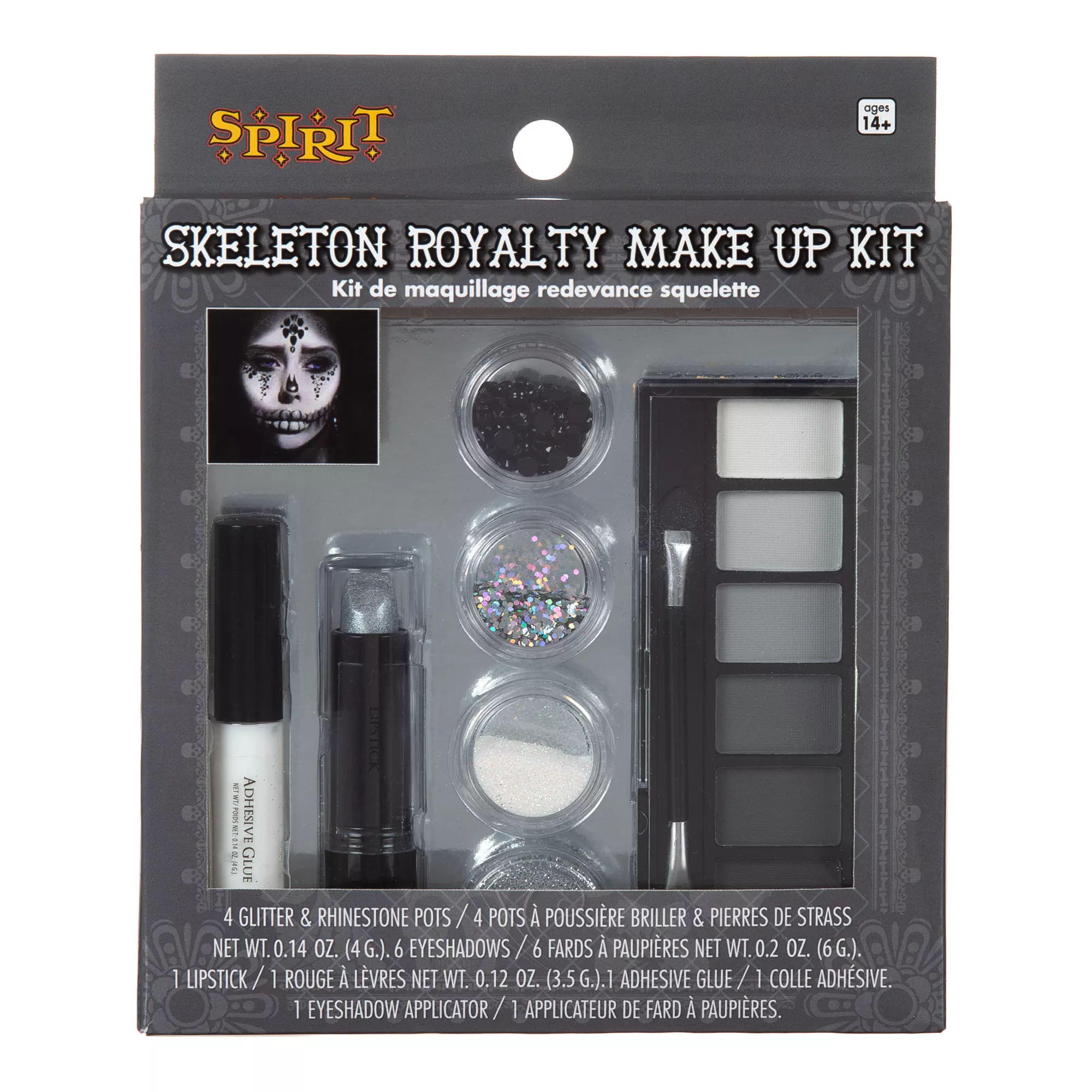 Skeleton Royalty Makeup Kit