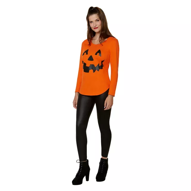 Cross Pumpkin Plus Size Sweatshirt at Spirit Halloween